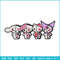 Kuromi chibi cute embroidery design, Kuromi embroidery, Anime design, Embroidery shirt,Embroidery file,Digital download.jpg