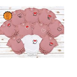 custom disney family vacation shirts, disney shirt, mickey and minnie pocket tee,disney trip shirt,disney vacation shirt