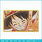 Luffy embroidery design, One piece embroidery, Anime design, Embroidery file, Embroidery shirt, Digital download (10).jpg
