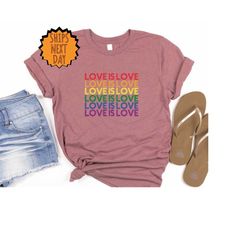love is love shirt, womens love is love shirt, pride shirt, mens love is love shirt, kindness shirts, lgbtq support tees