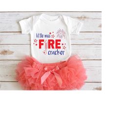 little miss firecracker svg, 4th july svg, 4th july shirt, fourth of july svg, independence day shirt, usa shirt, americ
