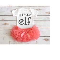 Little Elf SVG, Santa's Little Helper SVG, Christmas Magic SVG, Baby Elf svg, Family Holiday Shirt, Plaid Christmas Desi