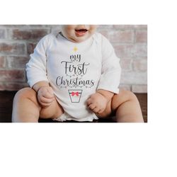My First Christmas SVG, First Christmas Shirt, My 1st Christmas, Baby Christmas SVG, Baby Believe SVG,  My first Christm
