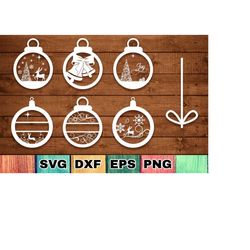 christmas ornaments svg, christmas svg, christmas ornaments cricut, christmas bauble svg, snowflake svg, reindeer svg, c