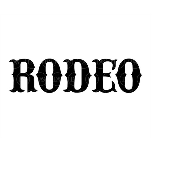 Rodeo Svg, Cowboy Svg, Western Font Svg, Cowgirl Svg. Vector - Inspire ...