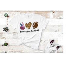 peace love football svg png, football mom png, football mom shirt svg png, peace love football sublimation, football svg