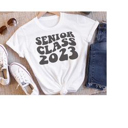 senior class of 2023 svg, senior svg, retro grad 2023 svg, class of svg, graduation png dxf cut file, graduation cap svg
