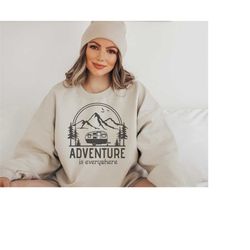 adventure is everywhere svg, camper svg, adventure svg, camping svg, retro camper svg, mountain mama svg, cricut adventu