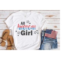 all american girl svg, 4th of july svg, fourth of july svg, american independence svg, patriotic svg, america cricut, re