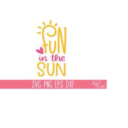 fun in the sun svg, summer svg png, beach life svg, beach quote svg, summer quote svg, summer shirt svg, beach hair svg,