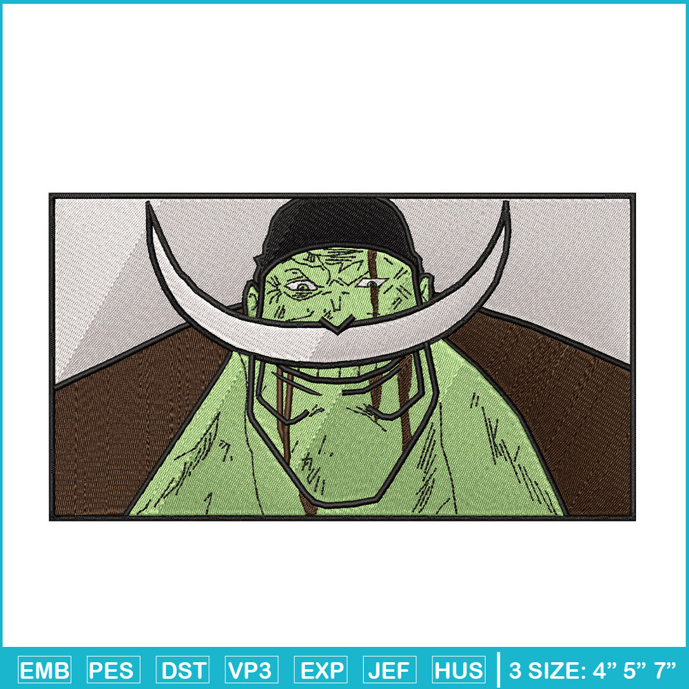 Newgate box embroidery design, One piece embroidery, Anime design, Embroidery shirt, Embroidery file, Digital download.jpg