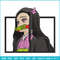 Nezuko bamboo box embroidery design, Nezuko embroidery, Anime design, Embroidery shirt, Embroidery file,Digital download.jpg