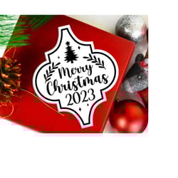 merry christmas 2023 svg, christmas svg, arabesque ornament, merry christmas png, funny christmas saying, arabesque, svg
