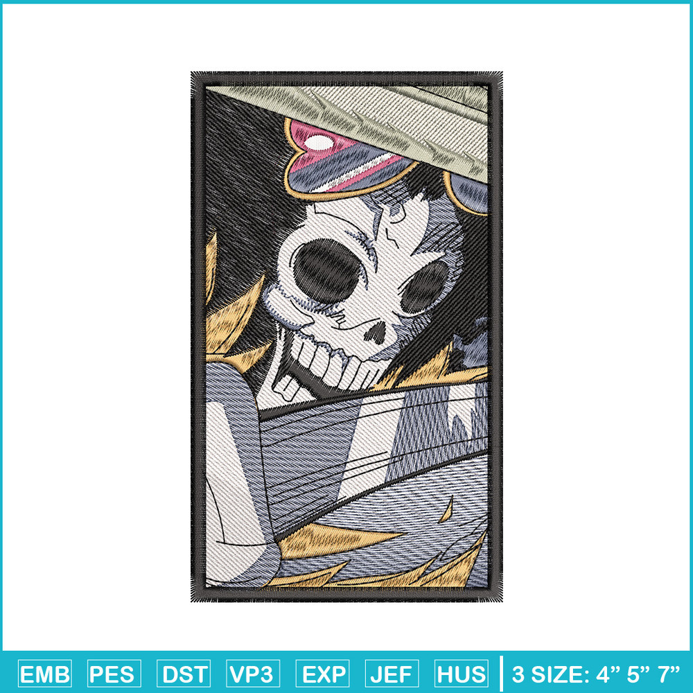 Nike x brook embroidery design, One piece embroidery, Nike design, Embroidery shirt, Embroidery file, Digital download.jpg