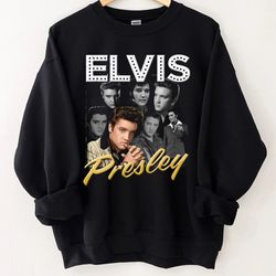 elvis presley graphic shirt, king of rock n roll hoodie sweatshirt tshirt , elvis presley retro shirt , gift for her