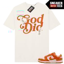 total orange dunk low to match sneaker match tees sail god did doves.jpg