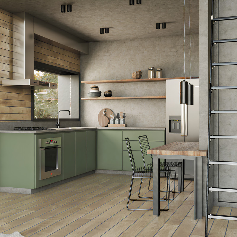 Modern Cabin Tiny House, 16ft by 24ft, 380 sq.ft Modular House - Small House Plan - Garden House - Architectural Design - Cabin (2).png