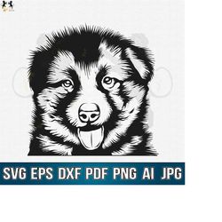 german shepherd puppy svg, german shepherd clipart, german shepherd cricut, german shepherd shirt, dog svg, dog lover sv
