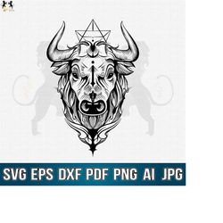 bull svg, bull clipart, bull vector, bull cut file, bull shirt, bull cricut, bull head svg, raging bull svg, angry bull