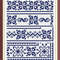 Borders - Cross Stitch Pattern - Corners, Inserts and General Motifs - Antique Sampler PDF Counted Vintage Pattern - Reproduction 1890 (2).jpg