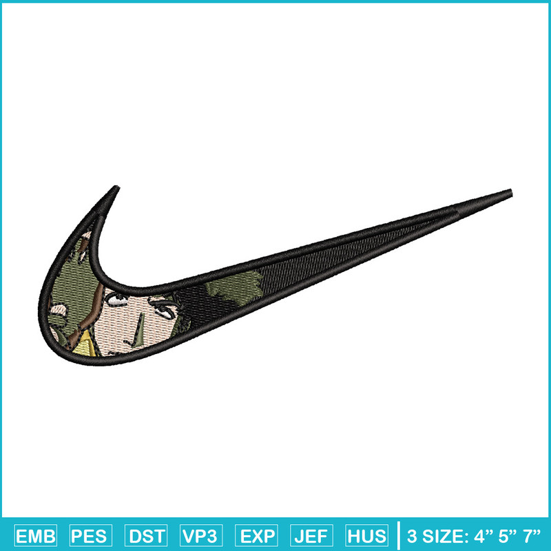 Spike nike embroidery design, Cowboy bebop embroidery, Nike design, Embroidery shirt, Embroidery file, Digital download.jpg