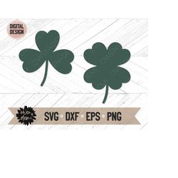 three leaf clover svg - four leaf clover svg - clover svg for cricut | clover svg for silhouette - clover cut file - sha