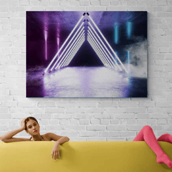 3D Wall Canvas Print 3D Gallery Wall Decor Wall Hanging