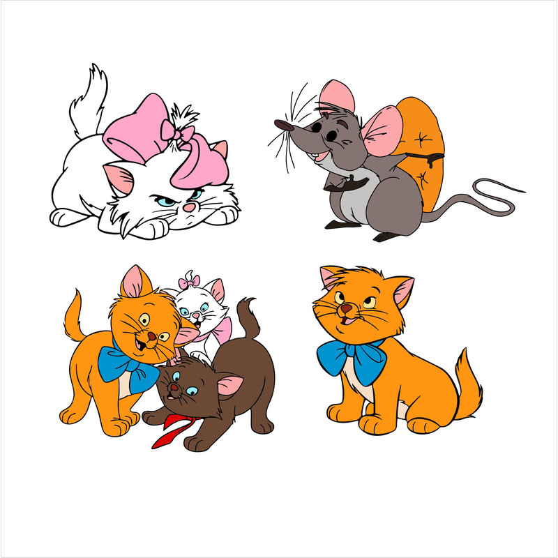 Aristocats Disney svg png 2.jpg