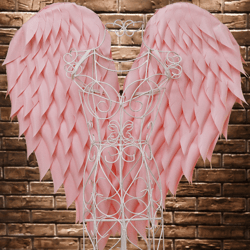Pink angel wings costume, angel wings cosplay, Wings photo prop, wings cosplay, wedding, maternity photoshoot