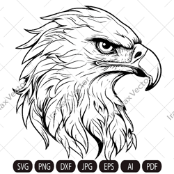 Eagle Svg, Eagle Attacks Svg, Eagle USA Svg, American Eagle Svg, Eagle detailed, Eagle Shirt, Eagle flying