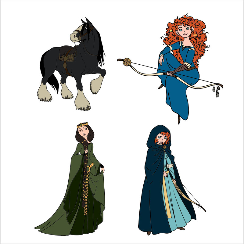Brave Princess Disney svg png 3.jpg