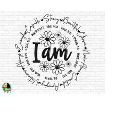 i am inspiration svg, bible verse svg, i am svg, faith svg, christian svg, i am inspiration cut files, cricut, silhouett