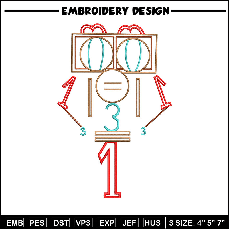 1 machine logo embroidery design, Logo embroidery, Embroidery file, Embroidery shirt, Emb design, Digital download.jpg