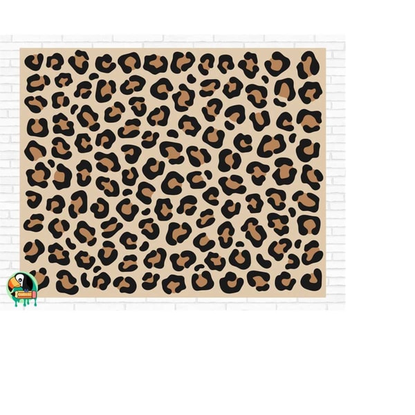 Leopard Svg Pattern Free Leopard Print Pattern SVG, Leopard svg, Cheetah svg, Animal | Inspire ...
