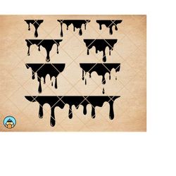 dripping borders svg dripping svg dripping borders cut files dripping borders png dripping borders image paint drip svg