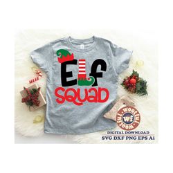 elf squad svg, merry and bright svg, merry christmas svg, winter, holiday svg, elf leg svg, svg dxf eps ai png silhouett
