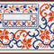 Borders - Cross Stitch Pattern - Corners, Inserts and General Motifs - Antique Sampler PDF Counted Vintage Pattern - Reproduction of 19th century (2).jpg