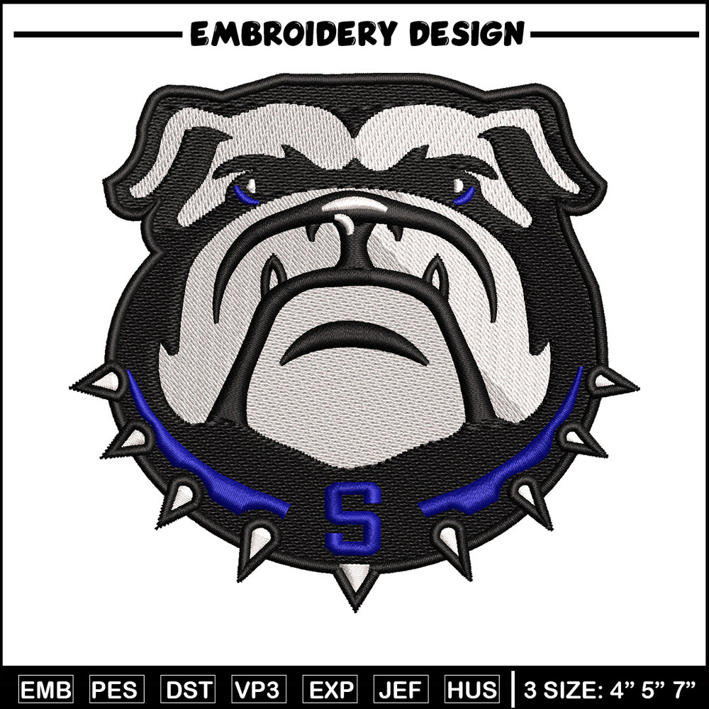Bull dog face embroidery design, Bull embroidery, Embroidery file, Embroidery shirt, Emb design, Digital download.jpg