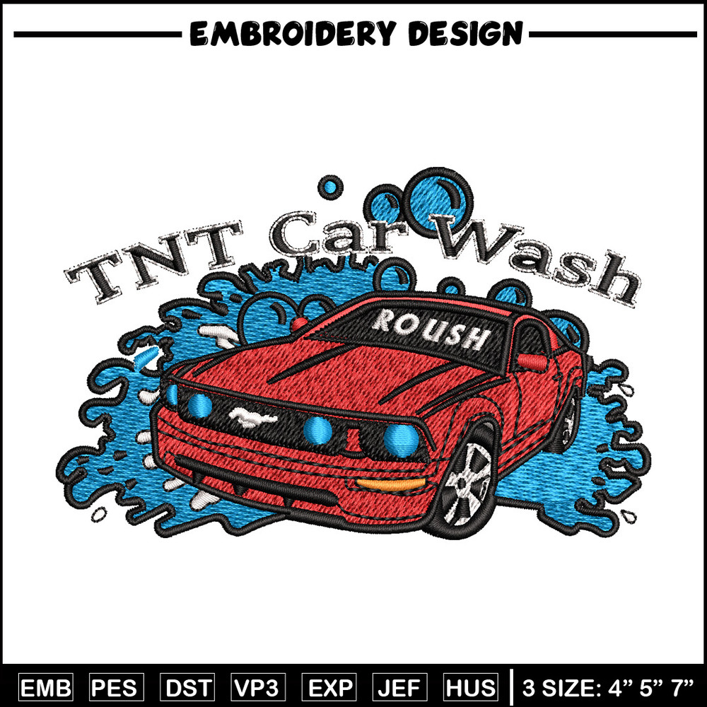 Car wash embroidery design, Car embroidery, Embroidery file, Embroidery shirt, Emb design, Digital download.jpg