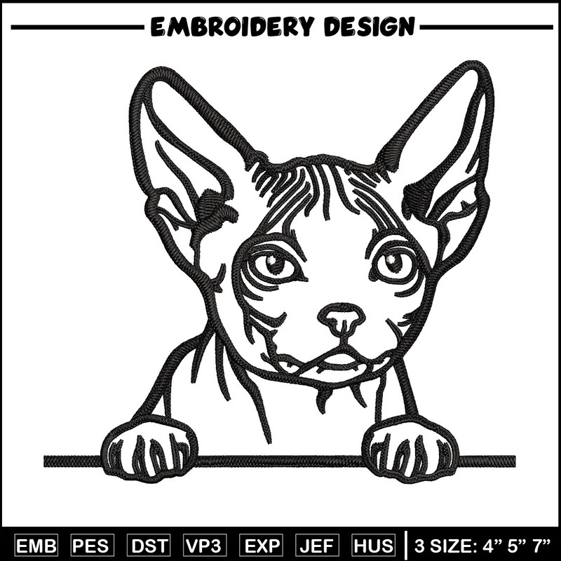 Cat black white embroidery design, Cat embroidery, Embroidery file, Embroidery shirt, Emb design, Digital download.jpg