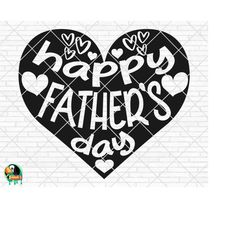 happy fathers day svg, father's day svg, happy fathers day design for shirts, happy fathers day cut files, cricut, silho
