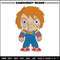 Chucky chibi embroidery design, Horror embroidery, Embroidery file,Embroidery shirt, Emb design, Digital download.jpg