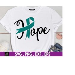 hope svg, sexual assault awareness svg, sexual violence svg, sexual assault awareness month, teal ribbon svg, sexual ass