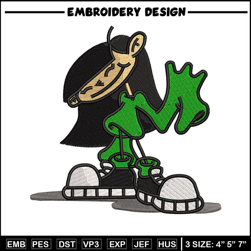 Girl cartoon embroidery design, Cartoon embroidery, Embroidery file, Embroidery shirt, Emb design, Digital download.jpg