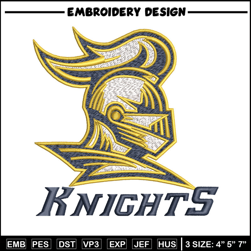Knights logo embroidery design, Knights embroidery, Embroidery file,Embroidery shirt, Emb design, Digital download.jpg