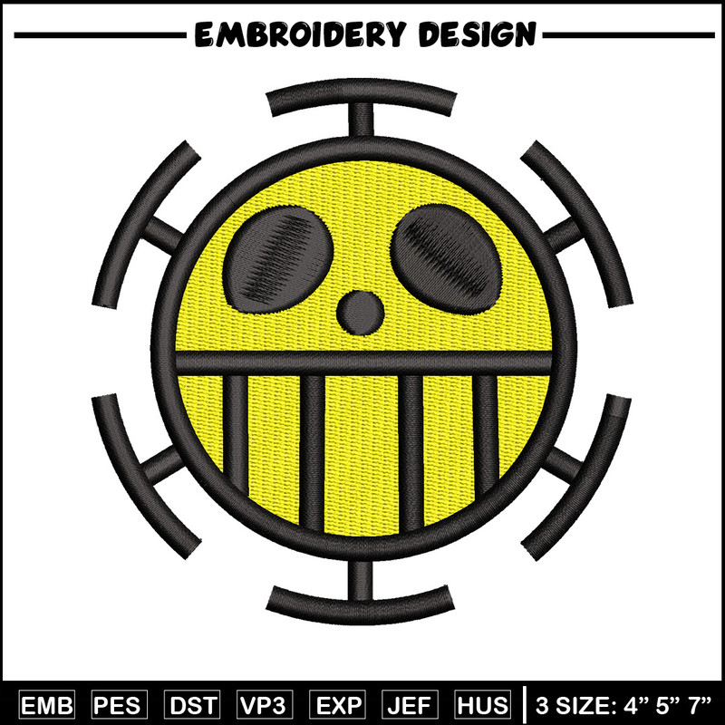 Law logo embroidery design, One piece embroidery, Emb design, Embroidery shirt, Embroidery file, Digital download.jpg