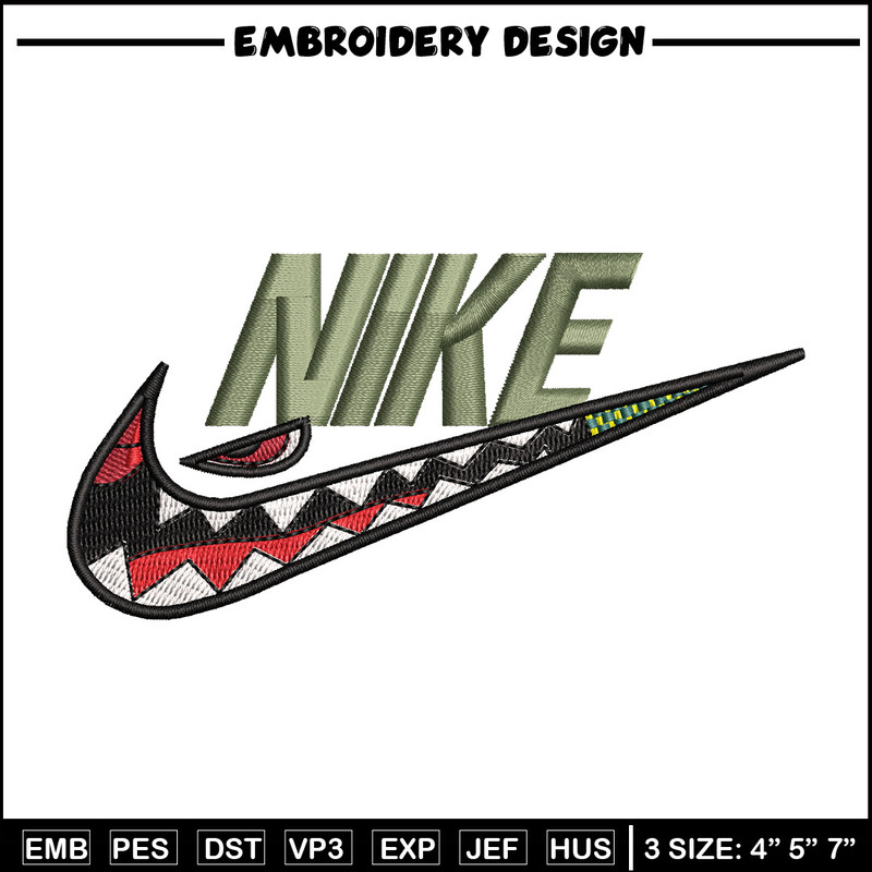 Nike logo car embroidery design, Logo car embroidery, Nike design, Embroidery shirt, Embroidery file,Digital download.jpg