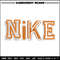 Nike orange logo embroidery design, Nike embroidery, Nike design, Embroidery shirt, Embroidery file,Digital download.jpg