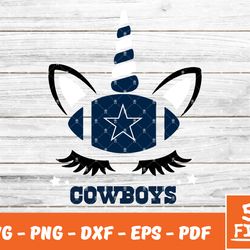 Dallas Cowboys Svg , Unicorn NfL Svg, Team Nfl Svg 10
