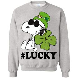 peanuts lucky snoopy st. patrick&8217s day sweatshirt
